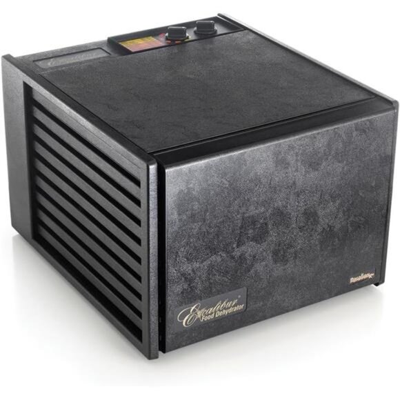 Electric Food Dehydrator Machine with 26-Hour Timer, Automatic Shut Off - Picture 4 of 7